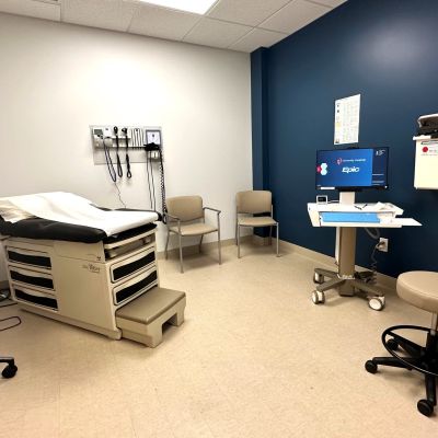 Exam Room at Medical Clinic